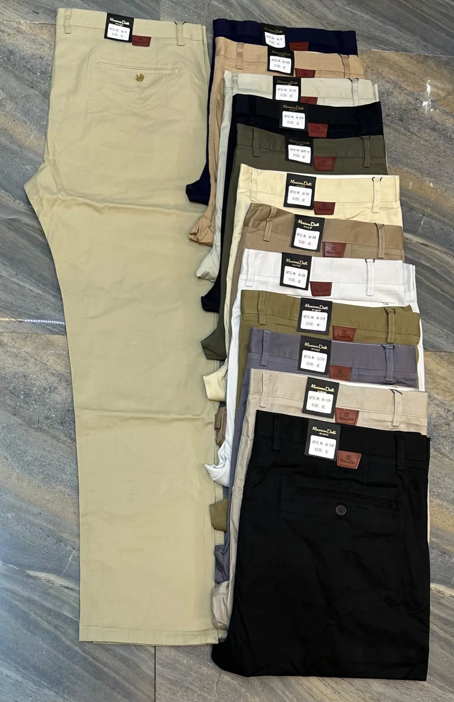 Massimo Dutti Men's Official Chino Trousers