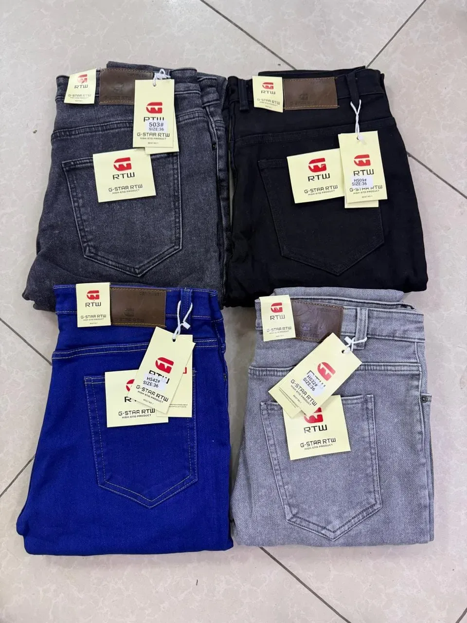 Men's Premium Classic Denim Jeans