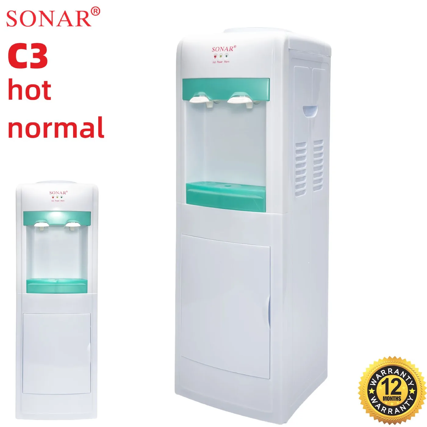 Sonar C3 hot and normal water dispenser