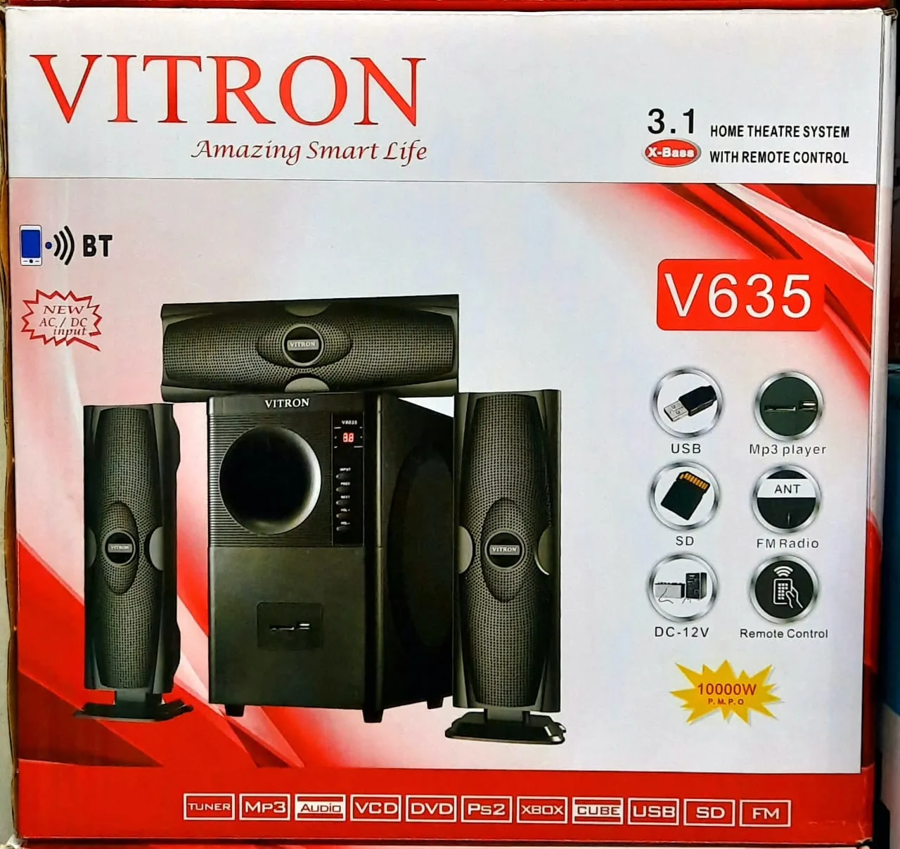 Vitron V635 3.1 Home Theatre Woofer